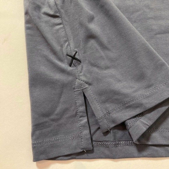 Cuts Clothing Men's Split Hem Crew Neck Button T-Shirt - L - New In Pack - Picture 5 of 8